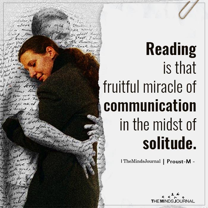 Reading Is That Fruitful Miracle