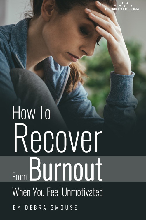 Burnout When You Feel Unmotivated pinterest