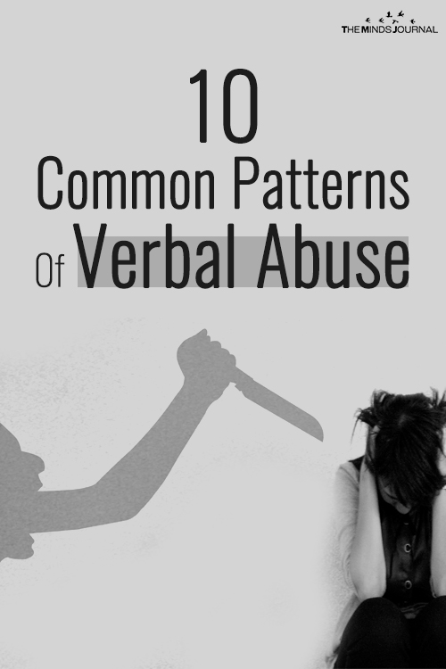 Common Patterns Of Verbal Abuse pin