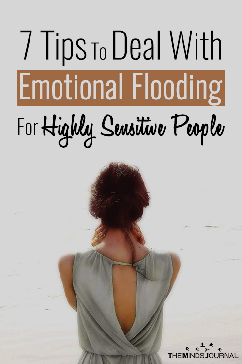 Emotional Flooding Highly Sensitive People Pin