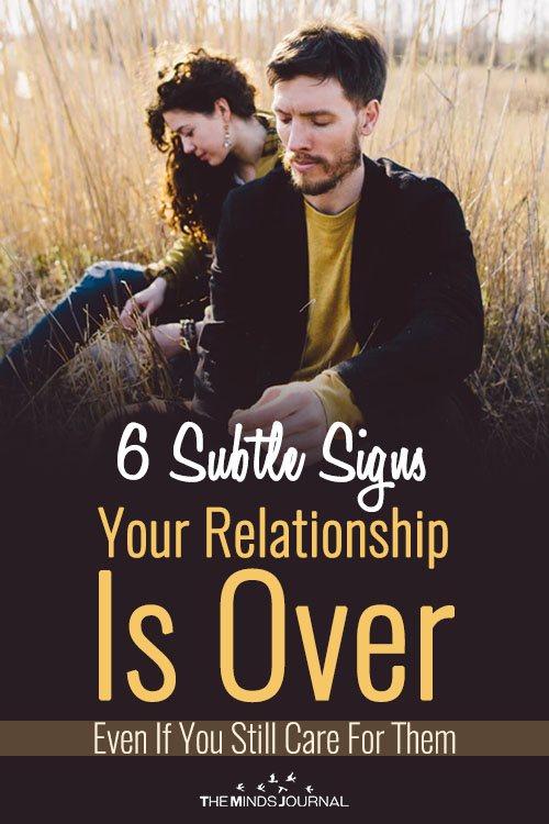 Signs Your Relationship Is Over pinterest