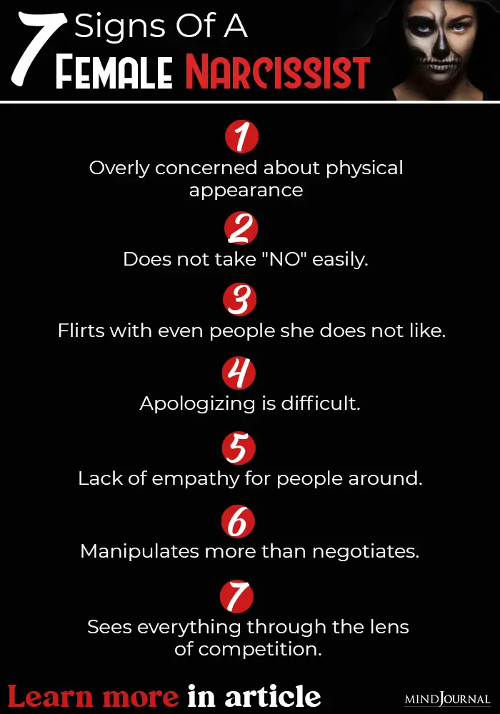 Signs of Female Narcissist info