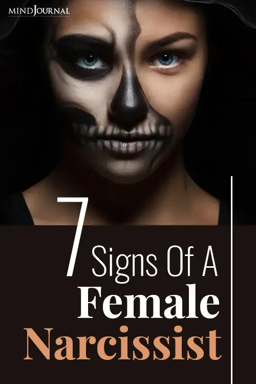 Signs of Female Narcissist pin