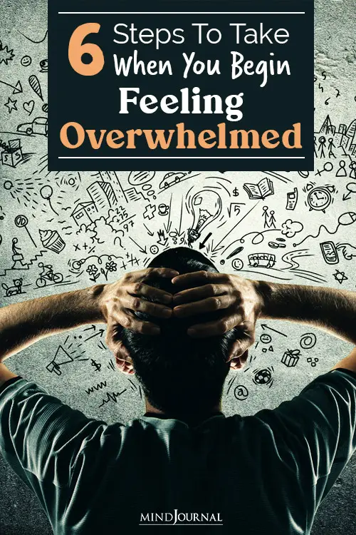 begin feeling overwhelmed pin