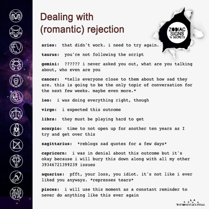 dealing with rejection