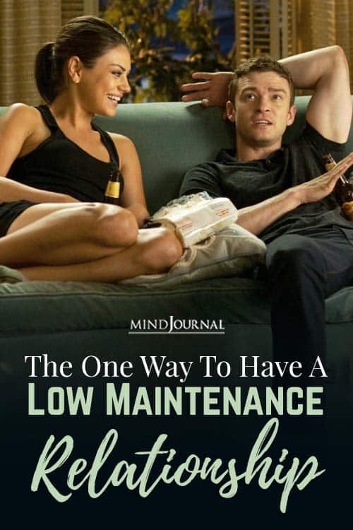 low maintenance relationship pin