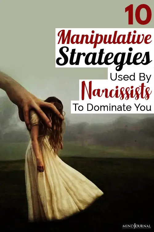 manipulative strategies used by narcissists pin