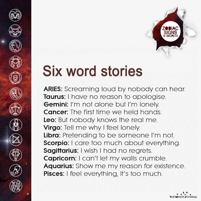 six words stories