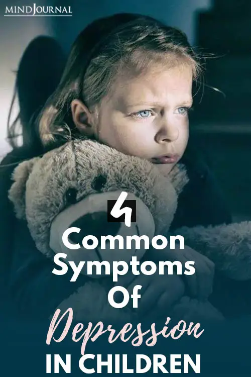 symptoms of depression in children 