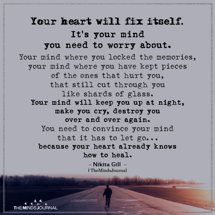 your heart will fix itself