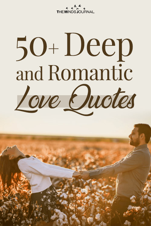 50+ Deep & Romantic Love Quotes