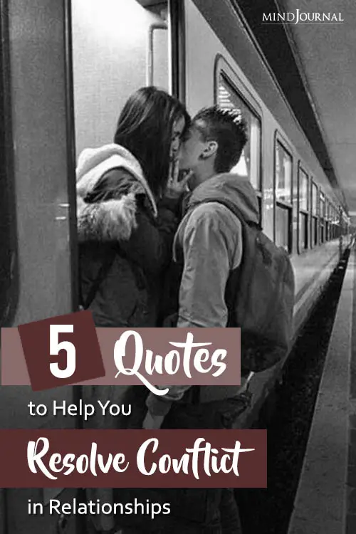 Relationship Quotes Help Resolve Conflict Relationships pin
