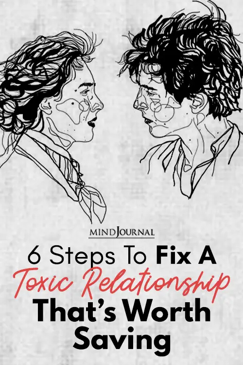6 Steps To Fix a Toxic Relationship Pin