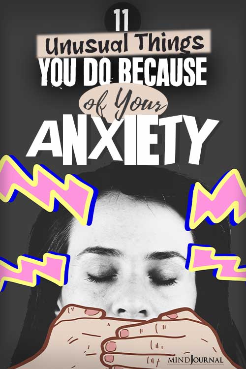 Unusual anxiety symptoms