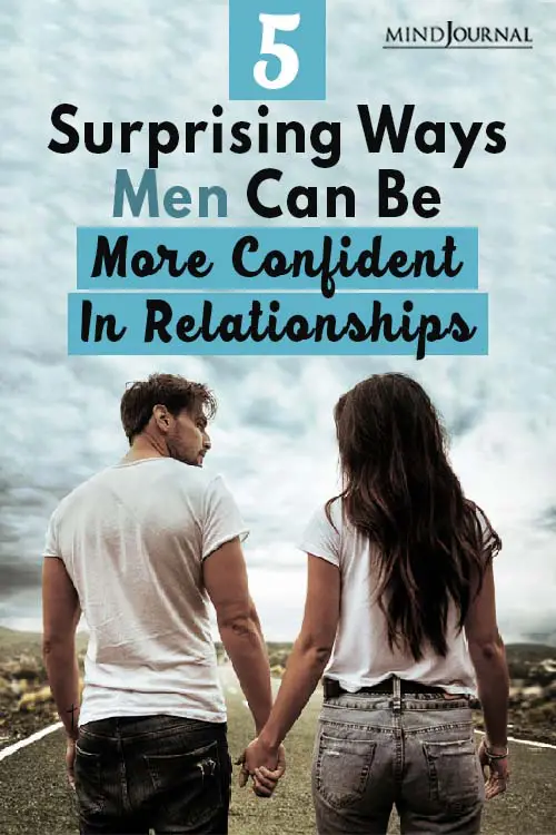 Ways Men More Confident in Relationships Pin