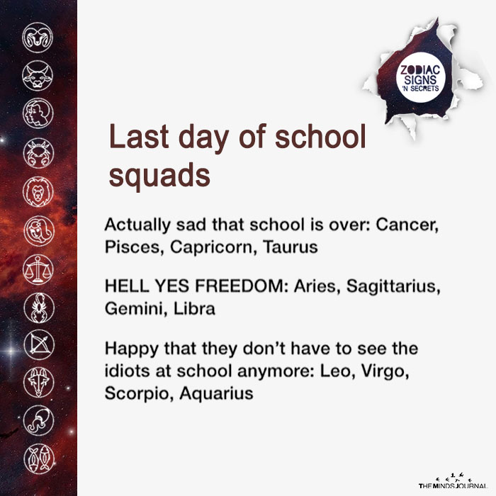 Last Day Of School Squads