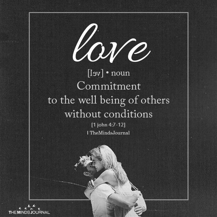 love is commitment