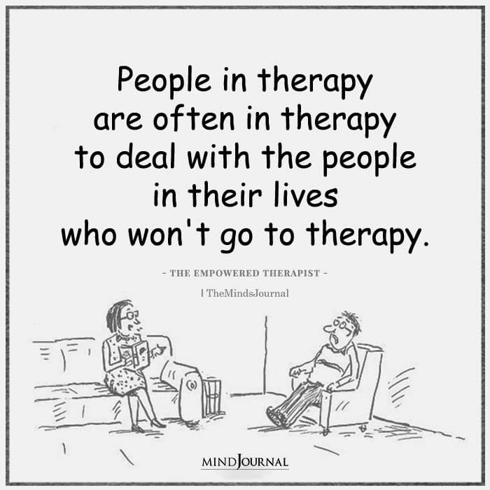 people in therapy