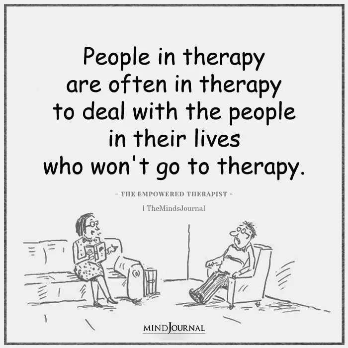 people in therapy