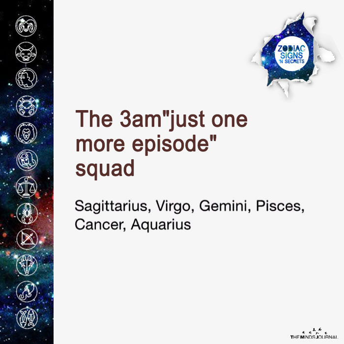 the 3 am just one more episode squad