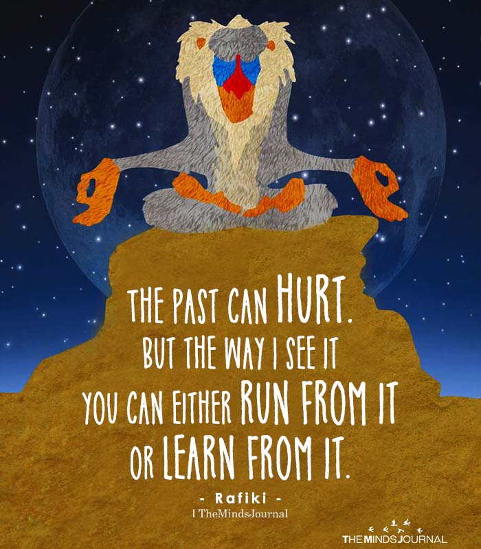 the past can hurt