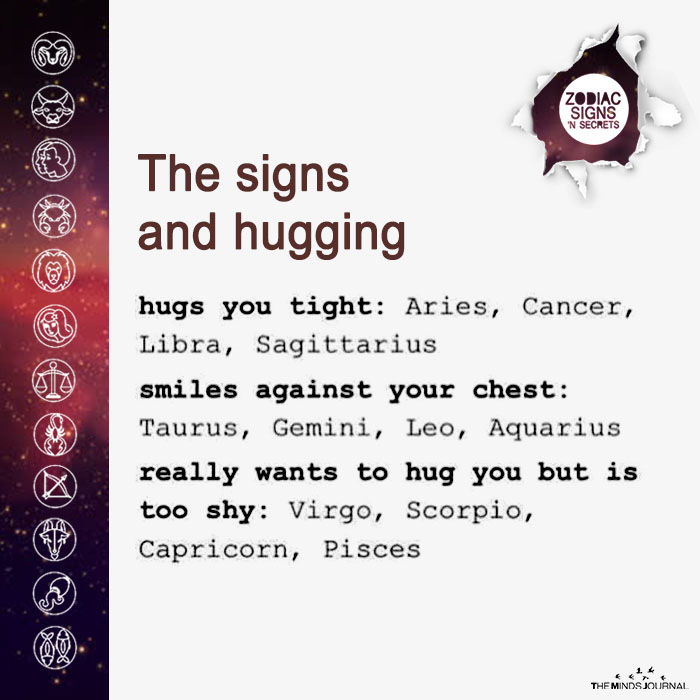 The Signs And Hugging