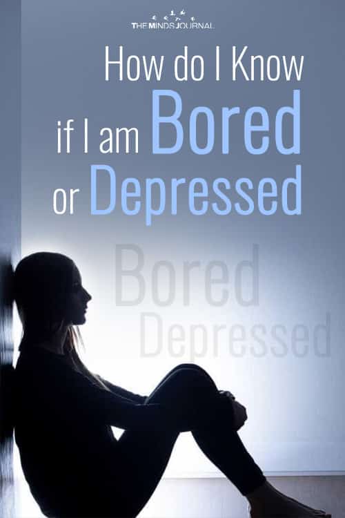 How do I Know if I am Bored or Depressed pin
