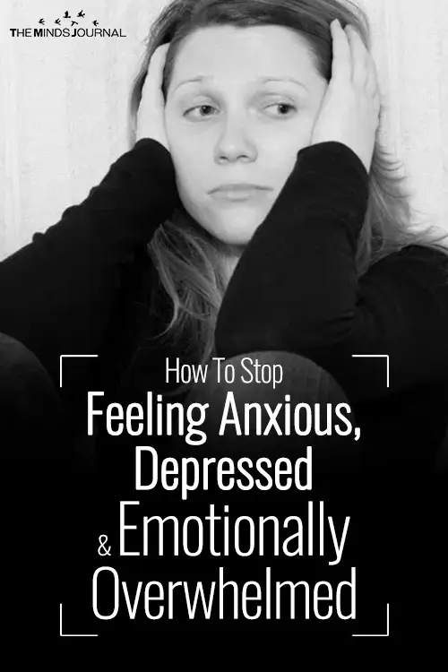 How To Stop Feeling Anxious pin