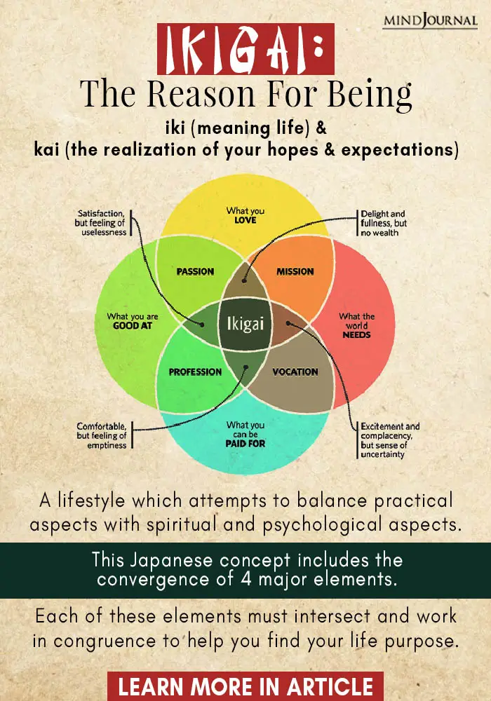 Ikigai Japanese Secret Transform Outlook Life Info
