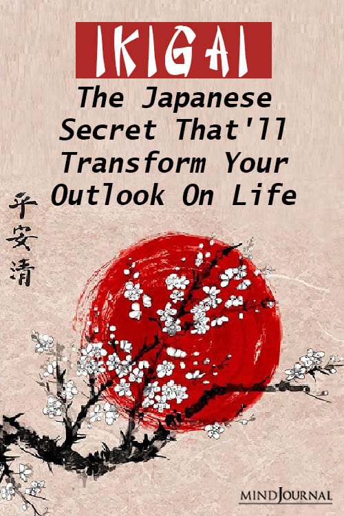 Ikigai Japanese Secret Transform Outlook Life Pin