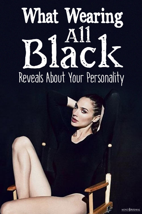 The Psychology Behind Wearing Black Clothing - C Color
