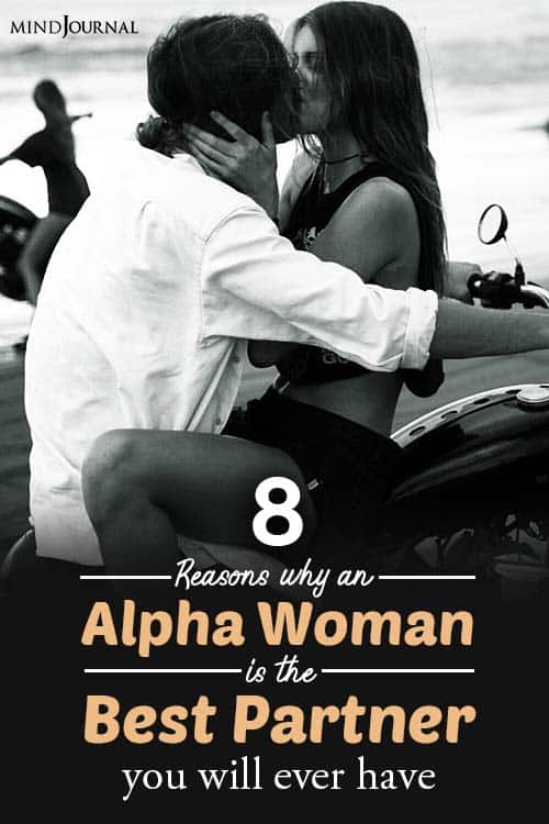 Reasons Alpha Woman Best Partner pin
