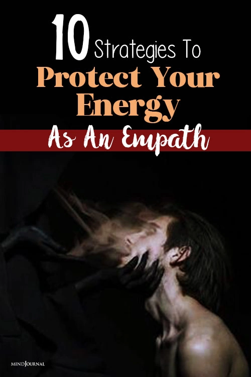 Strategies Protect Energy As Empath pin