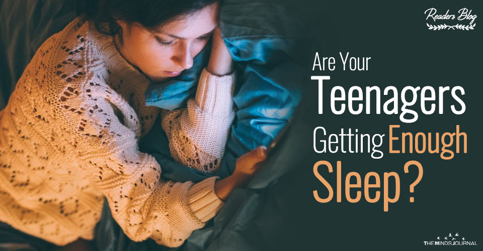 Teenagers Getting Enough Sleep