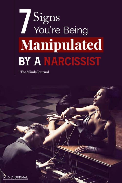 being manipulated by a narcissist pin