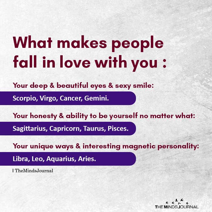 What Makes People Fall In Love With You