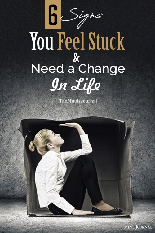 feel stuck and need to make a change pinop