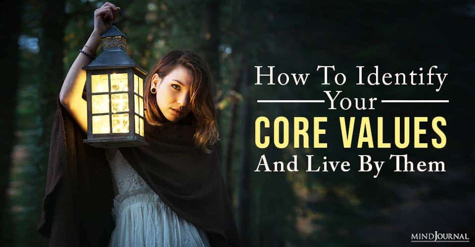 identify your core values