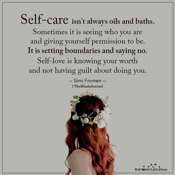 acts of self care