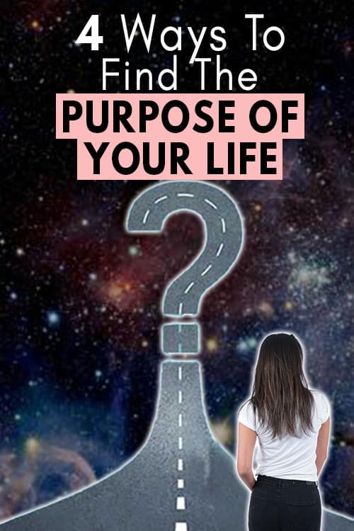 ways find purpose of your life pin