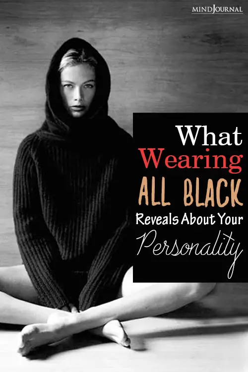 wearing black reveals your personality pinop