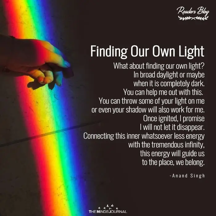 Finding Our Own Light