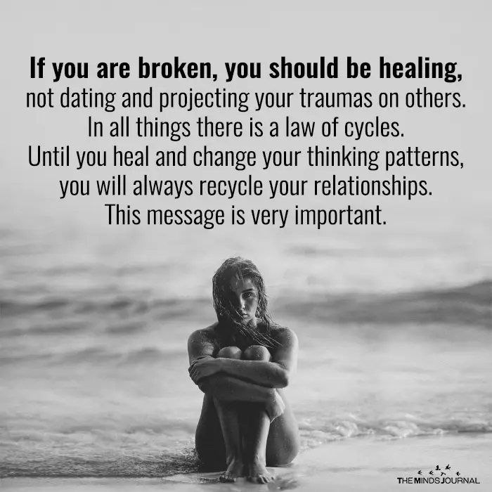 If you are broken