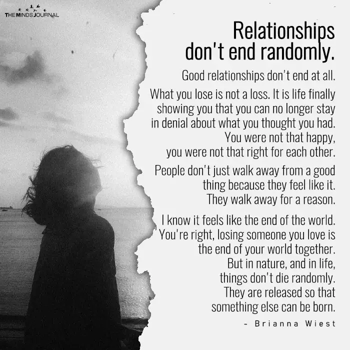 Relationships DOnt end