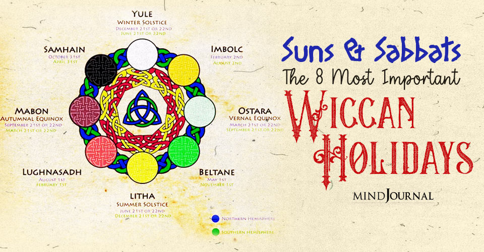 The Wheel Of The Year: The 8 Most Important Wiccan Holidays