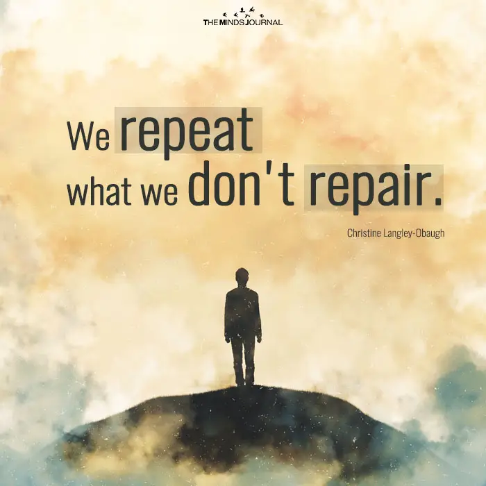 we repeat, what we don't repair