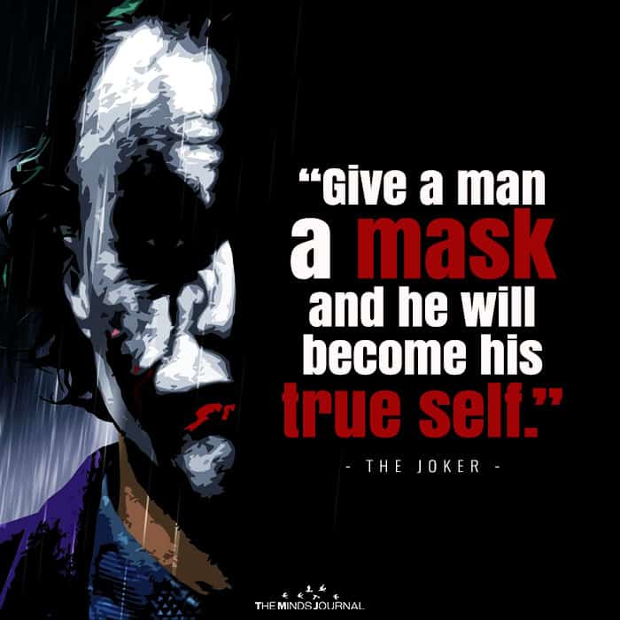 Give A Man A Mask