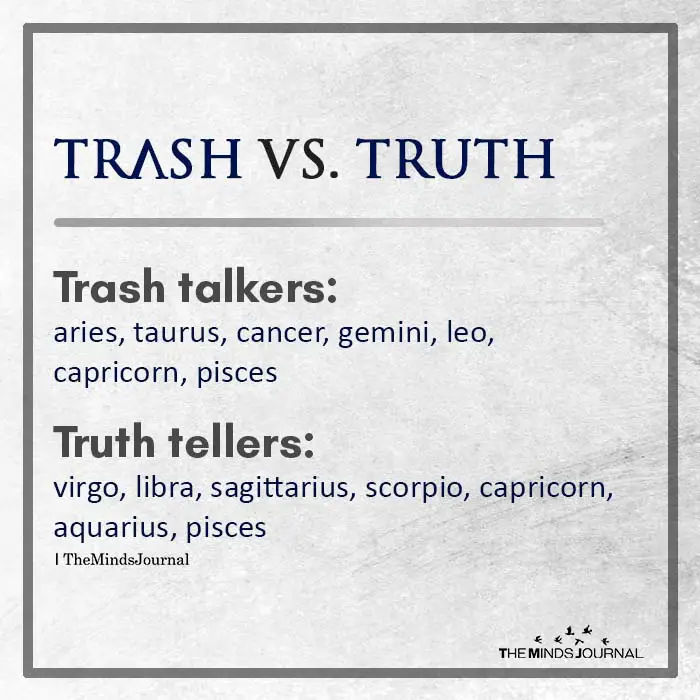 Trash vs Truth
