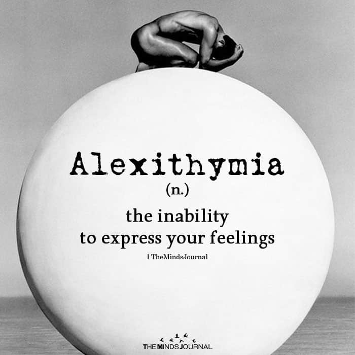 alexithymia