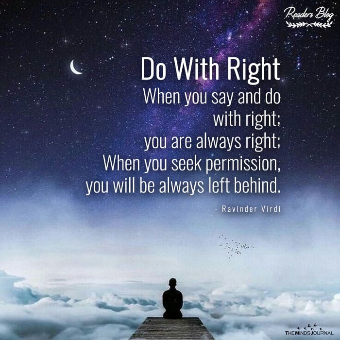 Do With Right